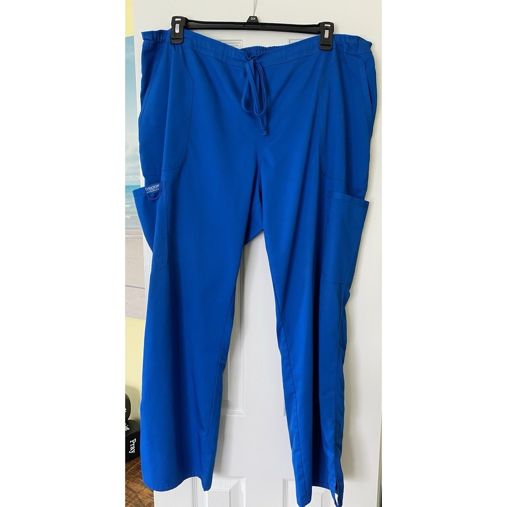 Cherokee Workwear Royal Blue Women's Medical Scrub Pants Royal Blue